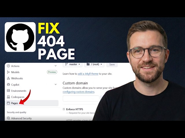 How to fix 404 page not found error GitHub (Step By Step 2026)