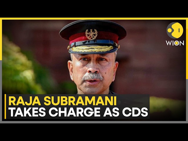 India: NS Raja Subramani Named India’s Next CDS After Anil Chauhan | WION NEWS