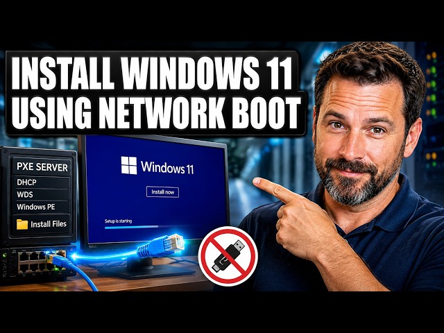 How to Install Windows 11 Using Network Boot