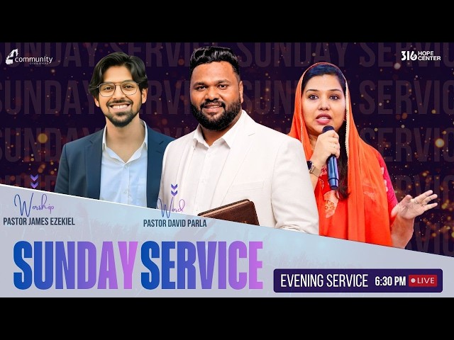 Ps.David Parla | 26 July 2026 | 316 Hope Center Evening Service