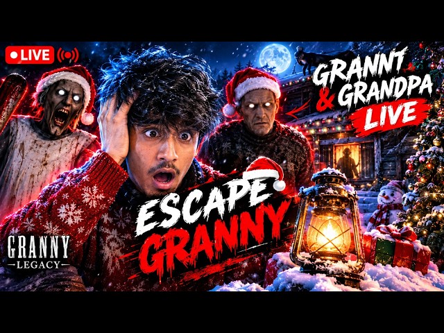 GRANNY LIVE – ESCAPING THE GRANNY HOUSE! 😱 #shorts #granny #shortslive #shorts #live #gaming