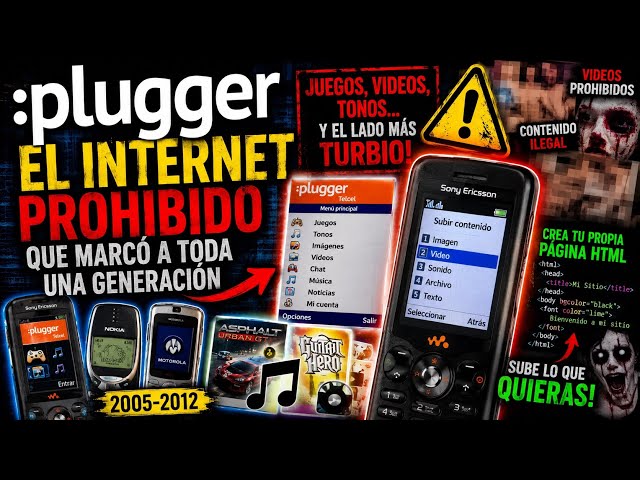 Plugger: El Internet Móvil Prohibido que Marcó a Toda una Generación