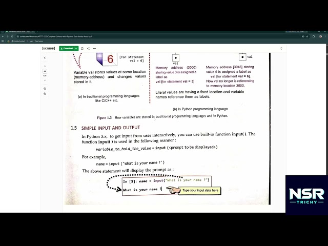 Python Revision Tour Part 1