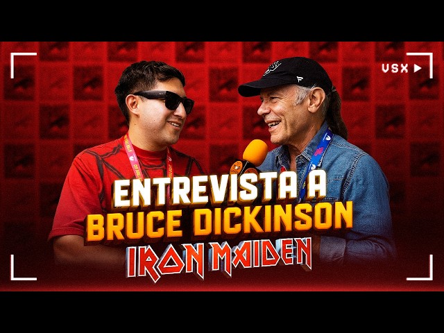 Entrevisté a Bruce Dickinson de Iron Maiden - VSX Project