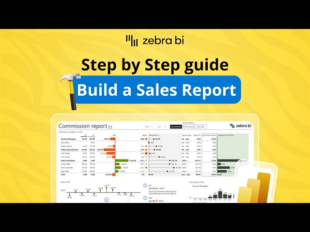 How to Build a Sales Performance Dashboard in Power BI (Quota + Commission + RLS)