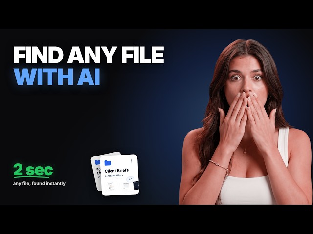 Find Any File With AI | Just Ask, Don't Search | Filex AI