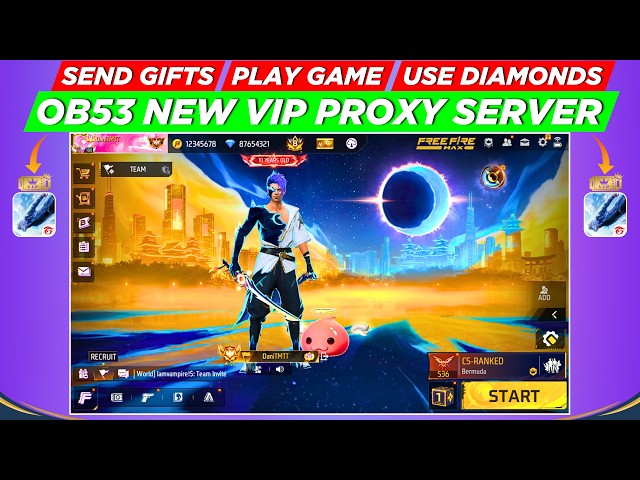 How To Download Free Fire OB53 New Proxy Server | Latest VIP Proxy Server Free Fire New Update OB 53