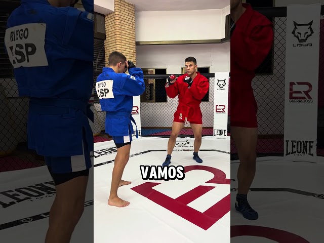 Finalización al estilo ruso - COMBAT SAMBO - Rodilla voladora por EDUARDO RIEGO