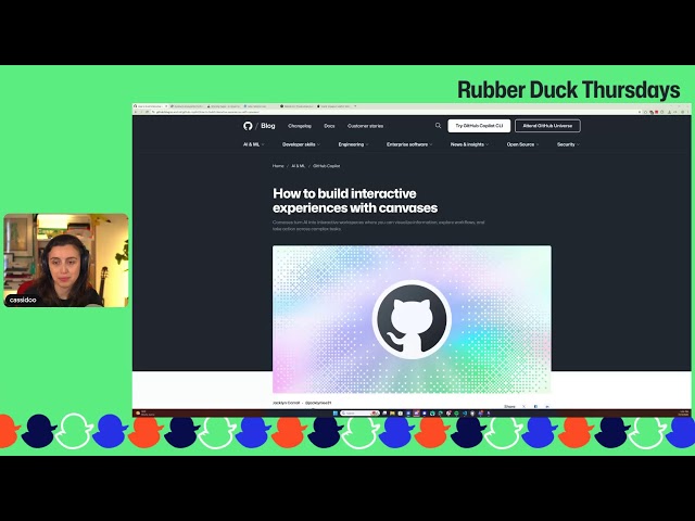 Rubber Duck Thursdays! Come learn about what's new and hang out!