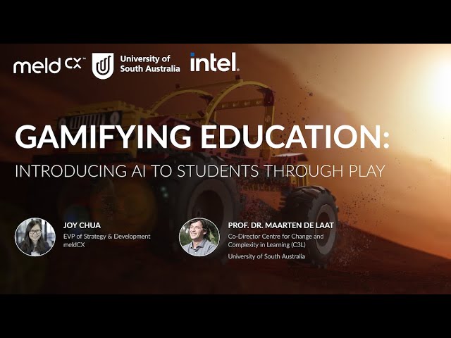 Intel® Edge AI Tech Talk: Gamifying Education with AI