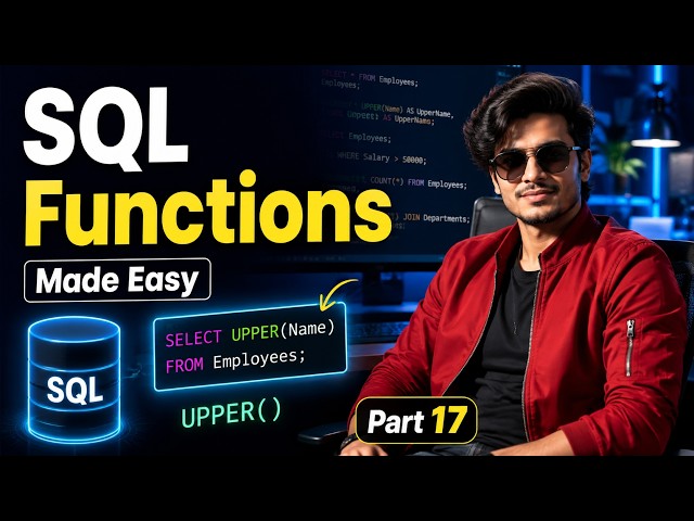 Stop Memorizing SQL Functions! Learn Them in 15 Minutes | SQL Server  tutorial