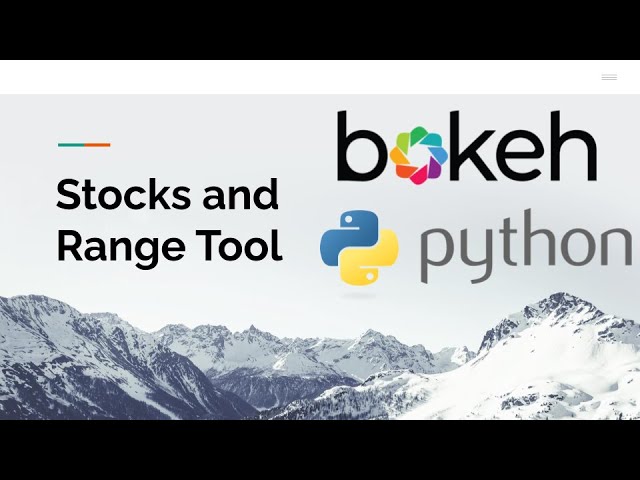 Bokeh: Plotting Stock Data with a Range Tool