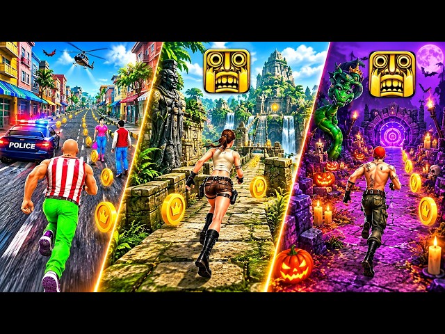 🔥 Beast Chaser vs Temple Run vs Princess Run 👑 Who Is the Ultimate Running Game Champion? 🏆