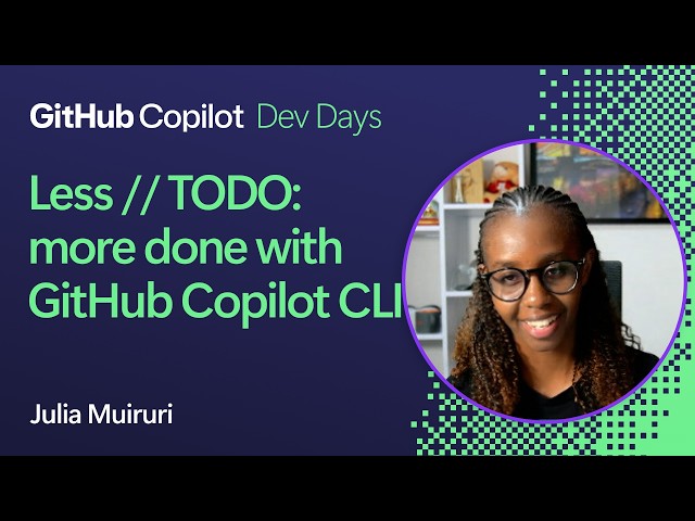 Less // TODO: more done with GitHub Copilot CLI