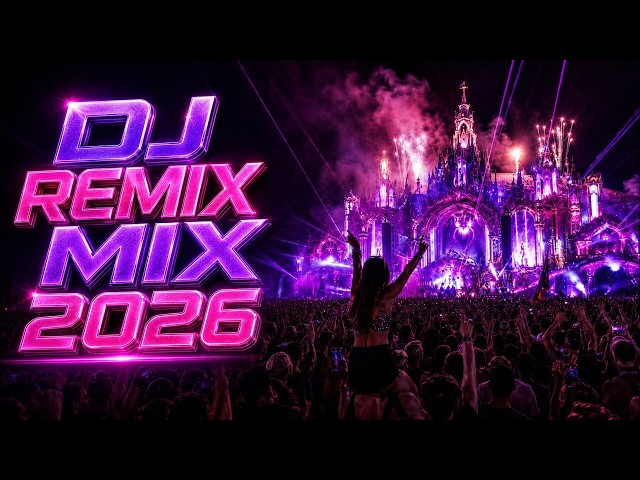 DJ PARTY MIX 2026 - Remixes & Mashups of Popular Songs 2026 | DJ Remix Club Music Disco Mix