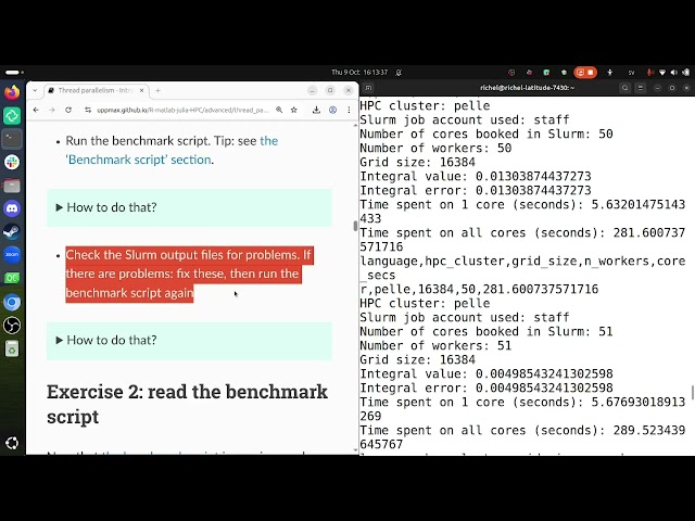 R-Julia-MATLAB course, advanced day: Thread parallelism