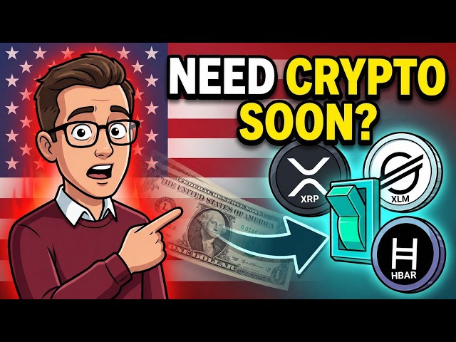 Why Americans May Need XRP, XLM & HBAR Sooner Than Expected?!