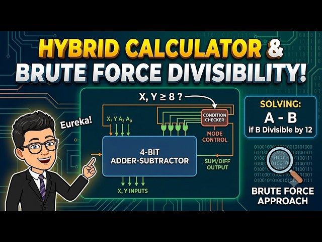 Conditional Binary Arithmetic: How to Design Adder-Subtractor Control Logic Step-by-Step