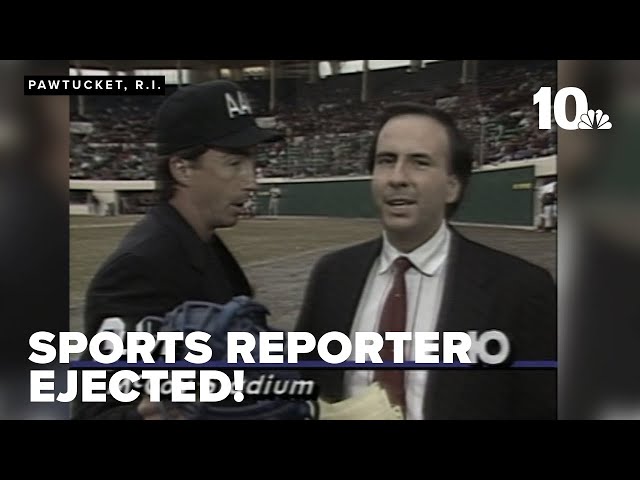 Sports Team 10 reporter was ejected on Opening Day