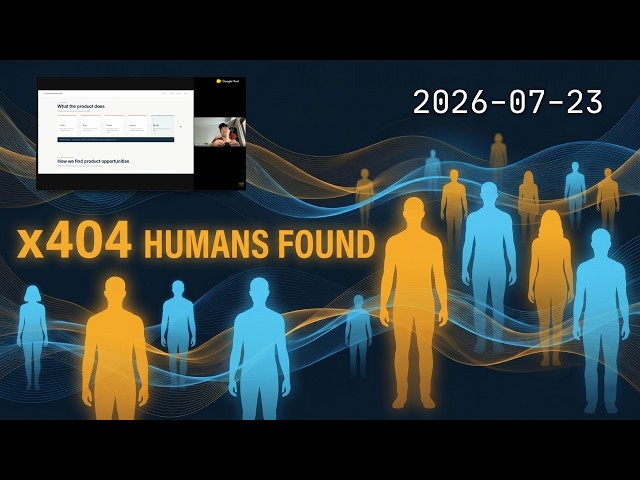 2026-07-23 x404 Humans Found Sync
