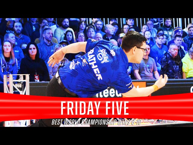 Friday Five - Top 10 WSOB-era PBA World Championship Wins (6-10)
