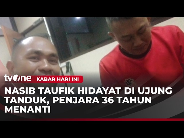 Facing 36 Years in Prison, Taufik Hidayat Breaks Down in Front of Parents | Today's News