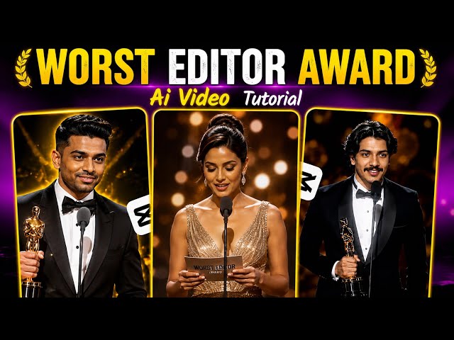 Worst AI Editor Award 🥇 Full Editing Tutorial | 1 Prompt me Video Ready 