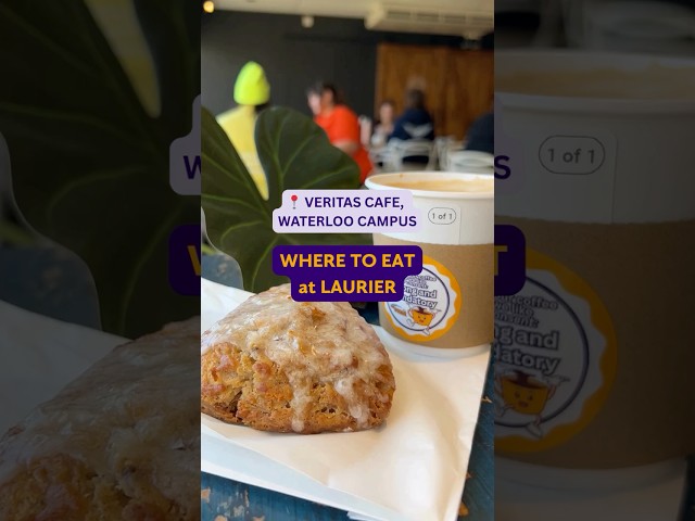 Where to eat on campus: Veritas Cafe (Laurier Waterloo)