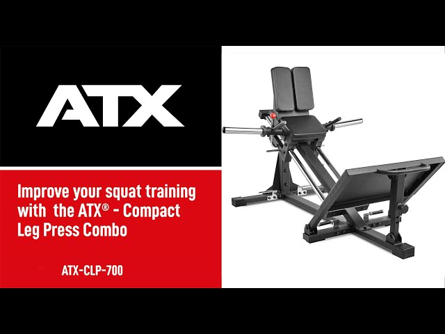 Improve your squat training with the ATX® - Compact Leg Press Combo