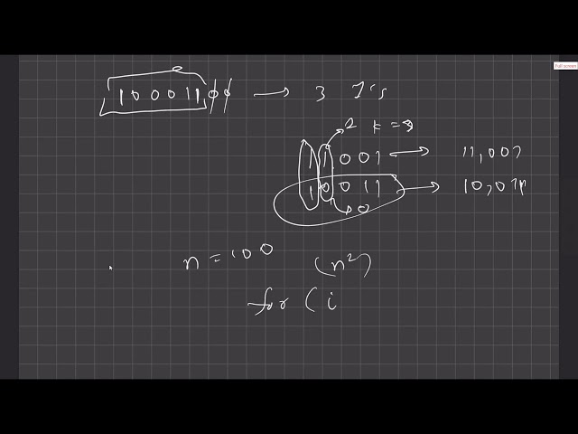 2904. Shortest and Lexicographically Smallest Beautiful String | Leetcode | Two Pointers