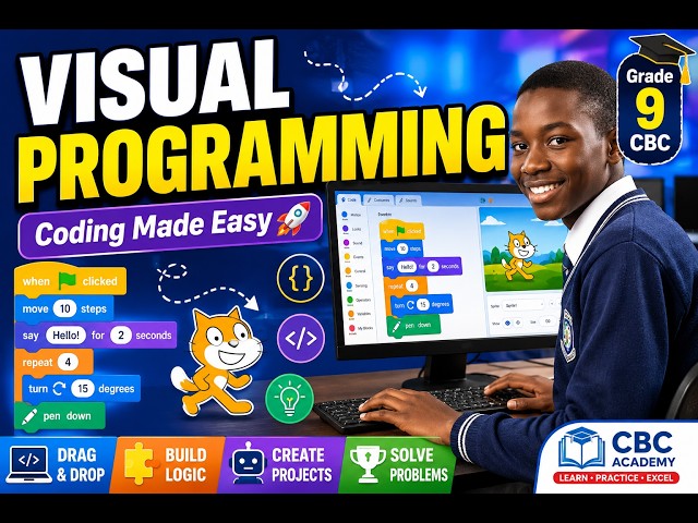 Visual Programming Made Easy 💻 | Grade 9 CBC