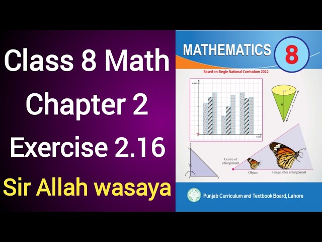 Class 8 Math New Book Chapter 2 Exercise 2.16 | Class 8 Math New Book Unit 2 Exercise 2.16