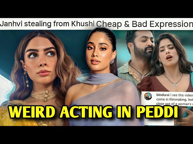 JANHVI KAPOOR STEALING FILMS FROM KHUSHI KAPOOR: JANHVI'S PEDDI FILM WITH RAM CHARAN IS BAD