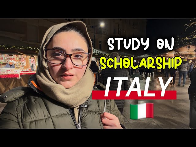 Guide to study in italy on scholarship
