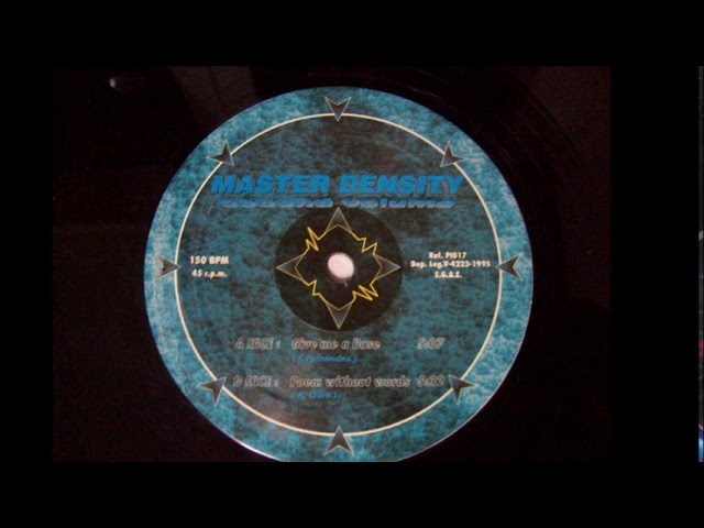 Master Density - Poem Without Words (6th New Tendence) (B)