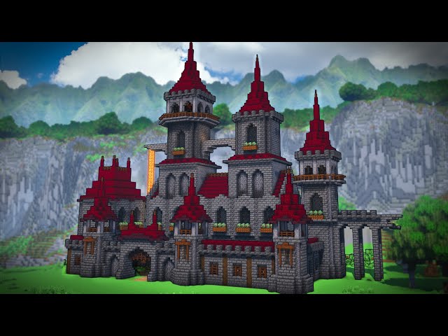 Minecraft: How To Build A Dark Castle | Easy Tutorial