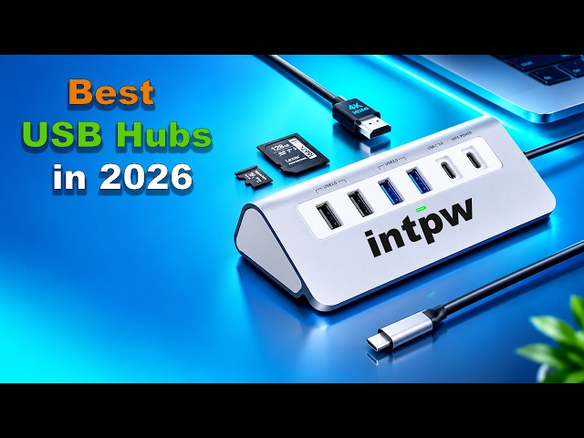 Top 5 Best USB Hubs in 2026
