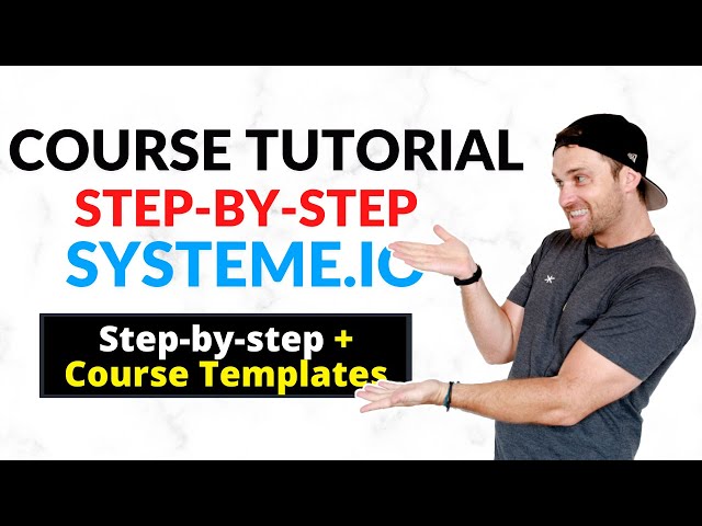 Systeme.io Course Tutorial ✅ Full Step-by-Step + Free Templates
