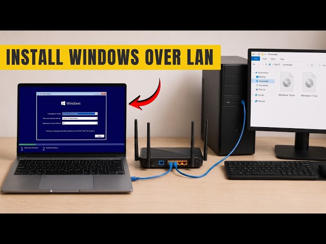 How to Install Windows 10/11 Over LAN or Network