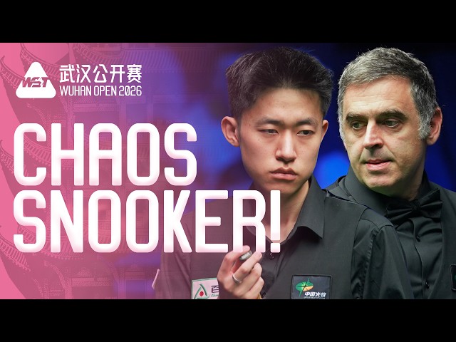 CHAOTIC SNOOKER! 🤪 | Chang Bingyu vs Ronnie O'Sullivan | Wuhan Open 2026