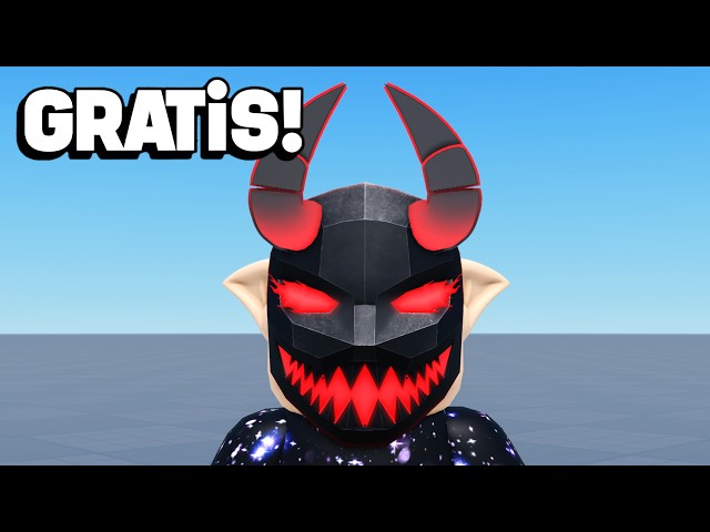 RÁPIDO! CONSIGUE FÁCIL MÁSCARA DEMONIACA GRATIS en Roblox (Evento The Block)
