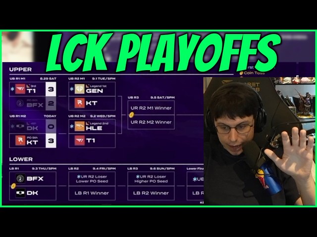 Caedrel Predicts The Whole LCK Playoffs Bracket