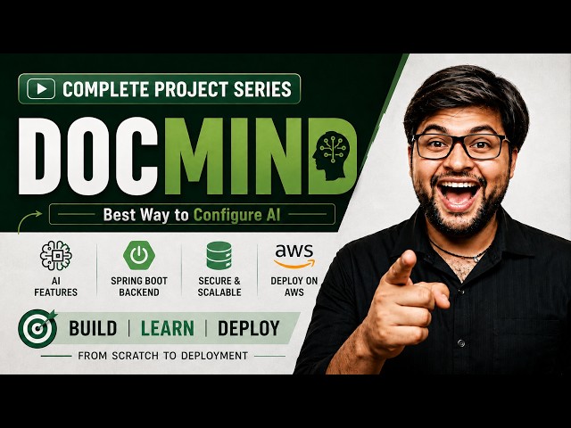 Build DocMind AI Project from Scratch using Spring Boot 🚀 Configuring AI Step by Step