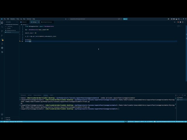 Build a Simple Neural Network - Squaring Numbers with Machine Learning
