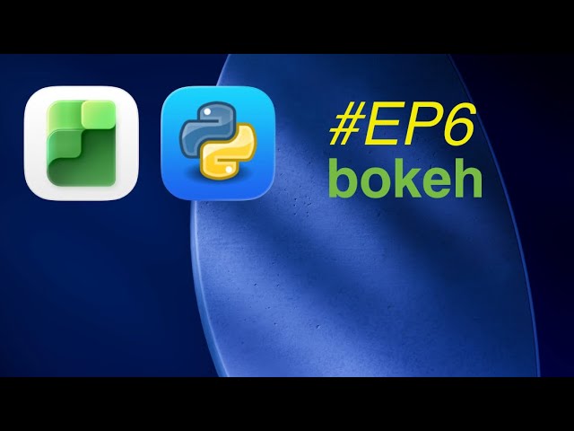 มือใหม่ Python #EP6 : การพล็อตกราฟด้วย bokeh