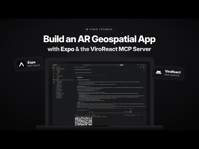 Build a Simple Geospatial AR App in React Native with ViroReact, Expo, and The ViroReact MCP Server