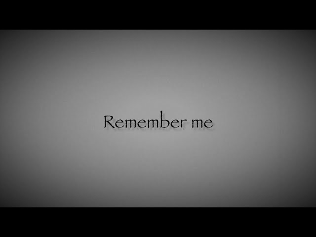 REMEMBER ME - OUTPASS | Official Music Video