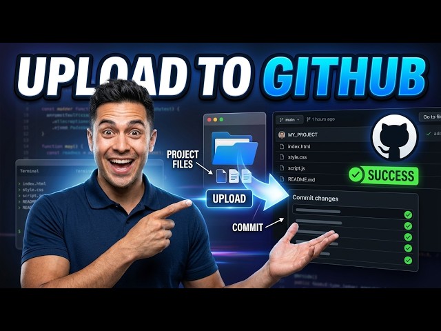 Upload Projects To GitHub [Quick Start]