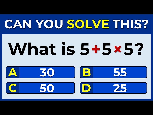 Only A Genius Can Score 15/40 on This General Knowledge Quiz #125