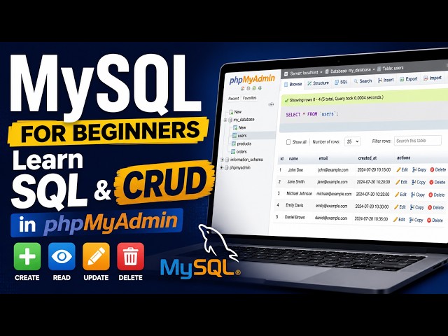 Learn SQL the Easy Way | MySQL & phpMyAdmin Tutorial